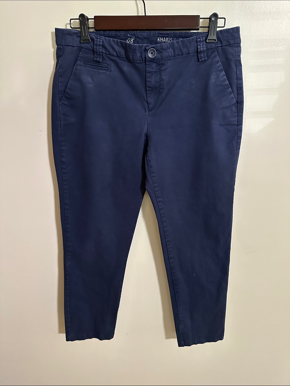Khakis by Gap Women's Straight Leg Jeans in Navy -